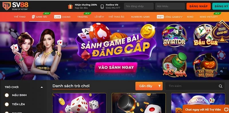 SV88 - Sân chơi cá cược đẳng cấp cho anh em cược thủ 2 Giới thiệu về nhà cái SV88